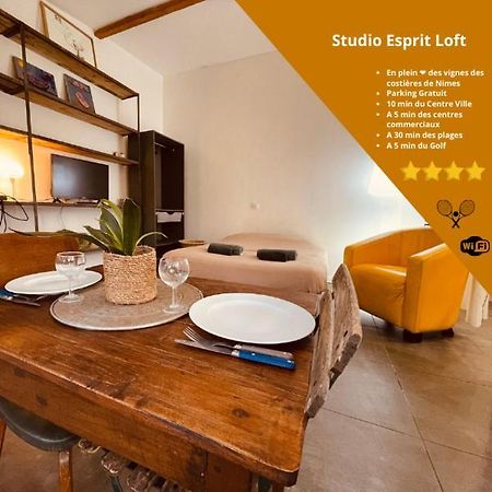 Charmant Studio Loft - Mas Bois Fontaine Nîmes Exteriér fotografie